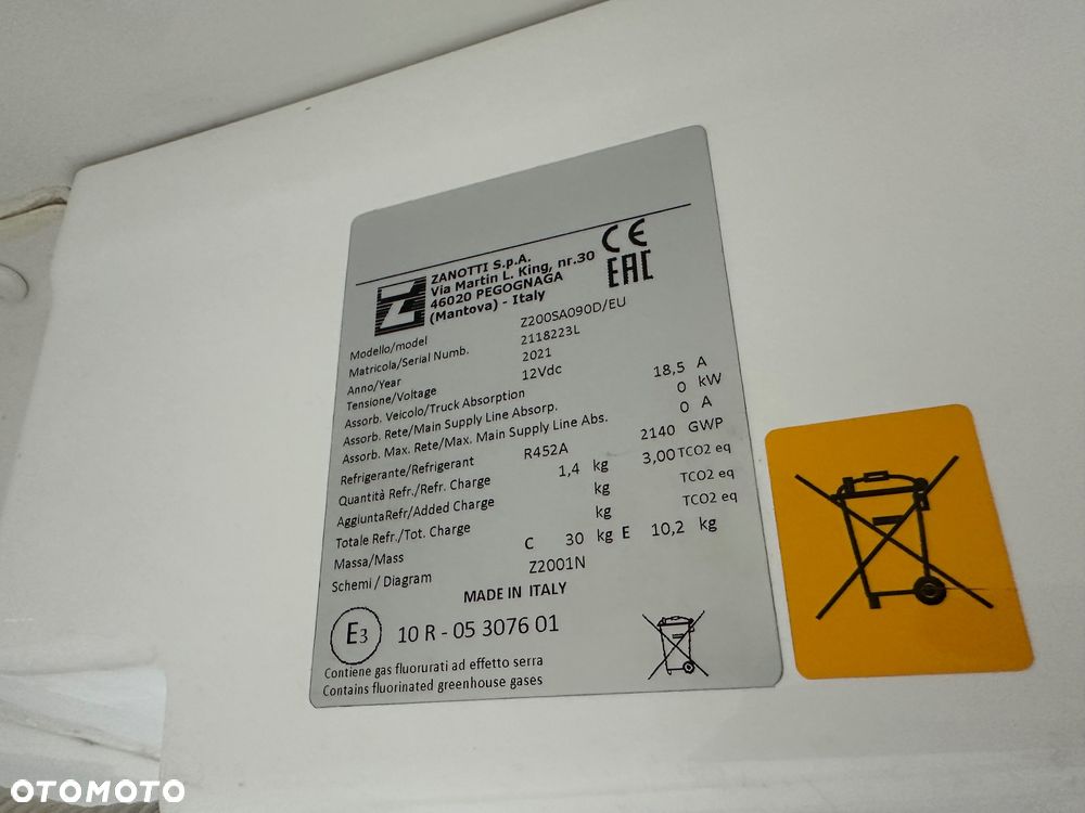 Fiat Doblo Chłodnia Izoterma Zanotti - 21