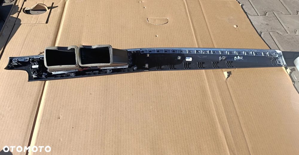 BMW 5 F10 F11 DEKOR LISTWA KONSOLI DECOR KRATKI NAWIEWU - 4