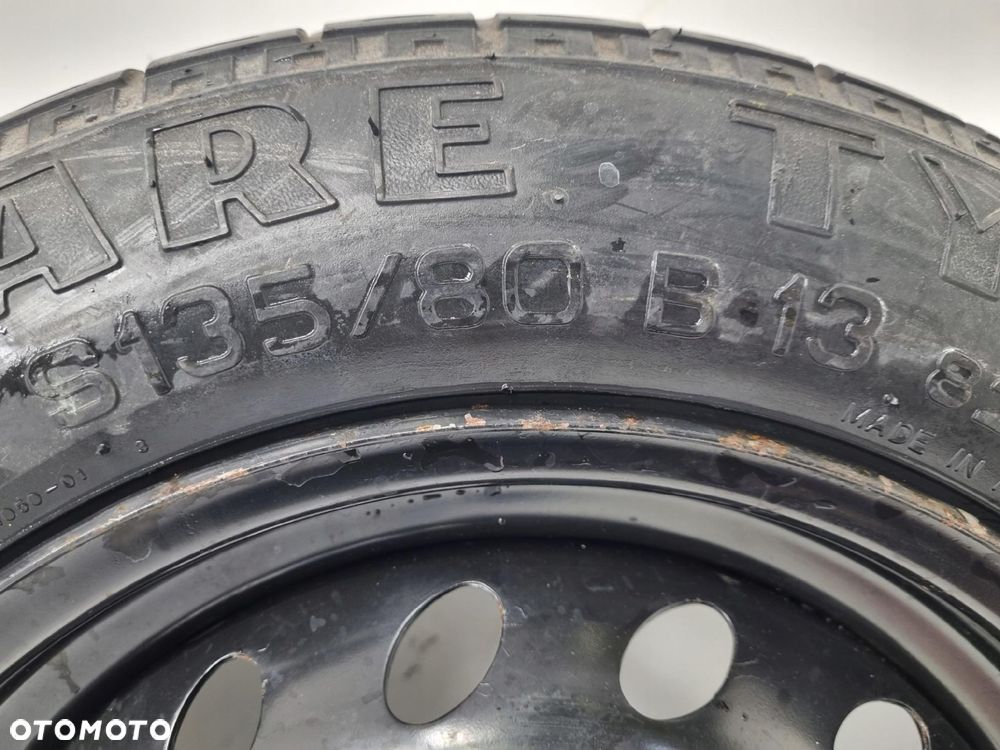 KOŁO DOJAZDOWE Fiat Panda 135/80 B13 R13 4x98 dojazdówka 50BX13H - 9