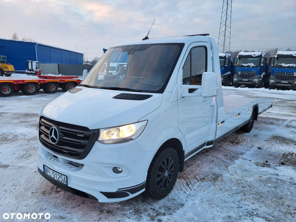 Mercedes-Benz Sprinter 317 Autolaweta najazd alu Hak 3500kg - 35