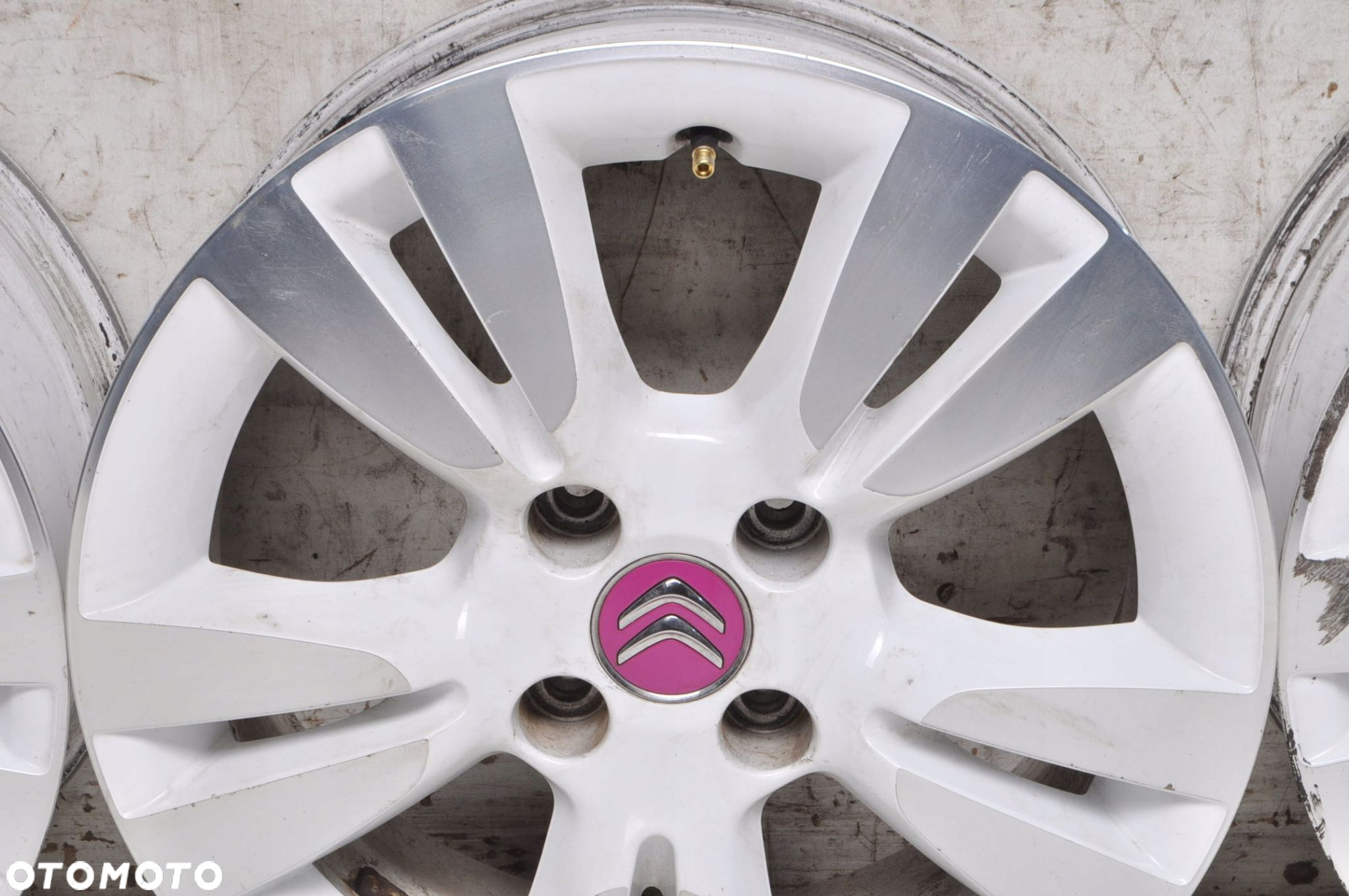 CITROEN  FELGI ALUMINIOWE 9688118277 R16 6J 4X108 ET22 KOMPLET - 12