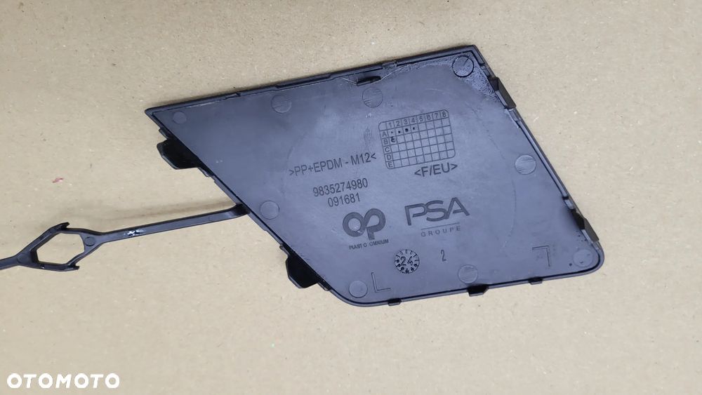 OPEL MOKKA II B 20- ZAŚLEPKA HAKA ZDERZAKA PRZÓD ORYGINALNA - 3