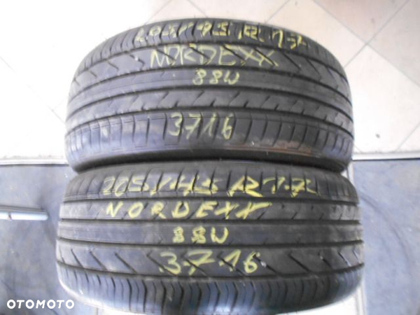 Opony 205/45r17 nordexx ns9000 6,8mm lato para