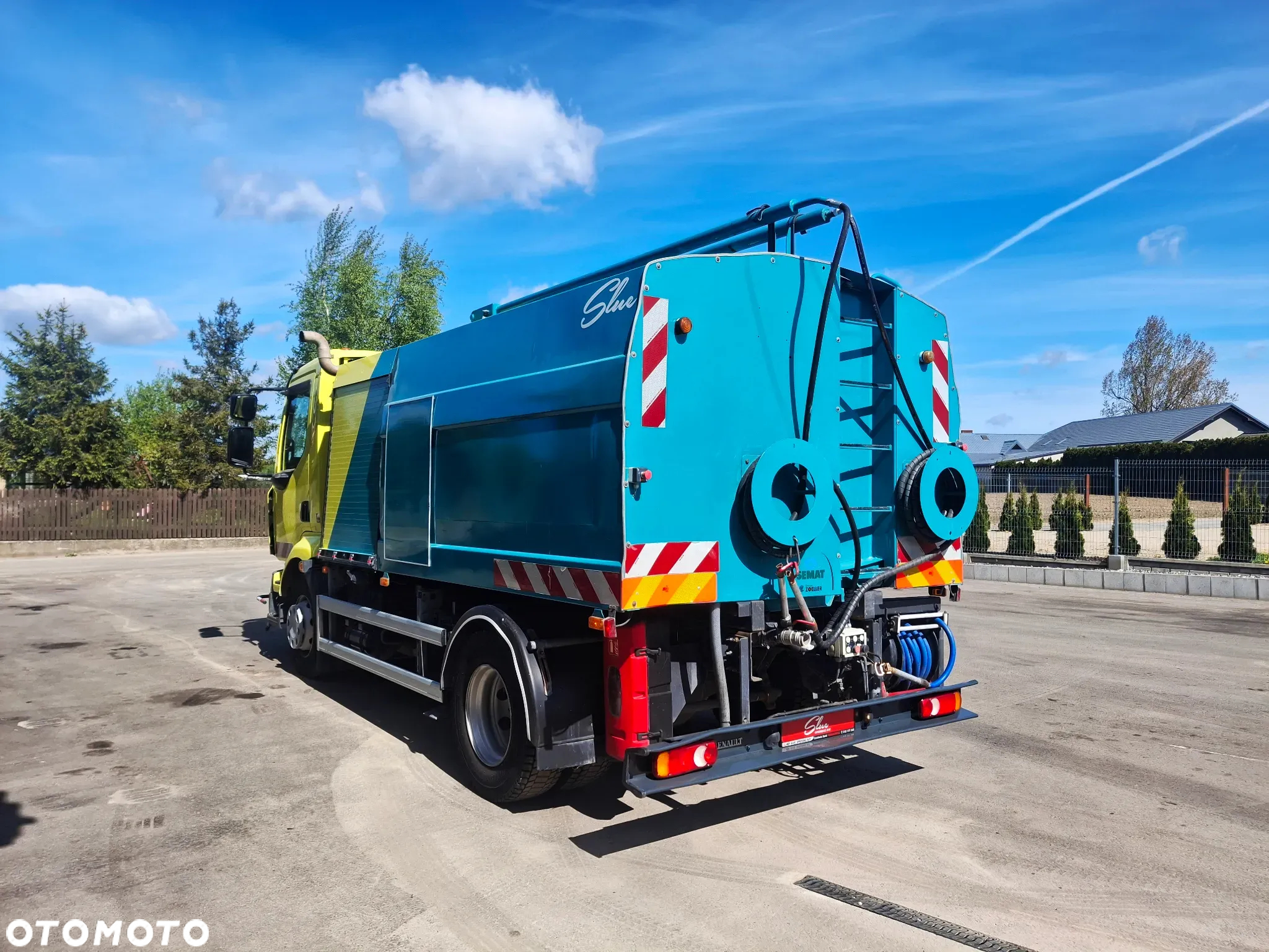 Renault Midlum 220 Polewaczka Myjka Karcher Mycie Ulic Myjka Drogowa Podlewanie Mycie Ciśnieniowe Cysterna 2012r 2105 MTH Hydrostat - 3