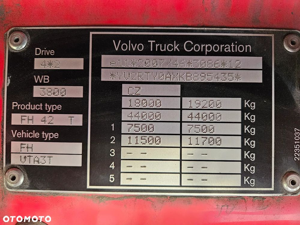 Volvo FH4 460 2019 STANDARD FULL SERWIS - 14