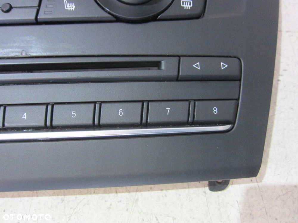 BMW X3 F25 PANEL STEROWANIA KLIMATYZACJI RADIO GRZANE FOTELE 9248265 - 7