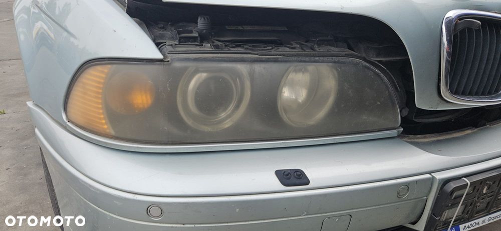 BMW E39 LIFT 525IA M54B25 00 - 03 -PAS PRZEDNI KOMPLETNY BELKA CHLODNICA, WENTYLATOR KLIMATYZACJI - 3
