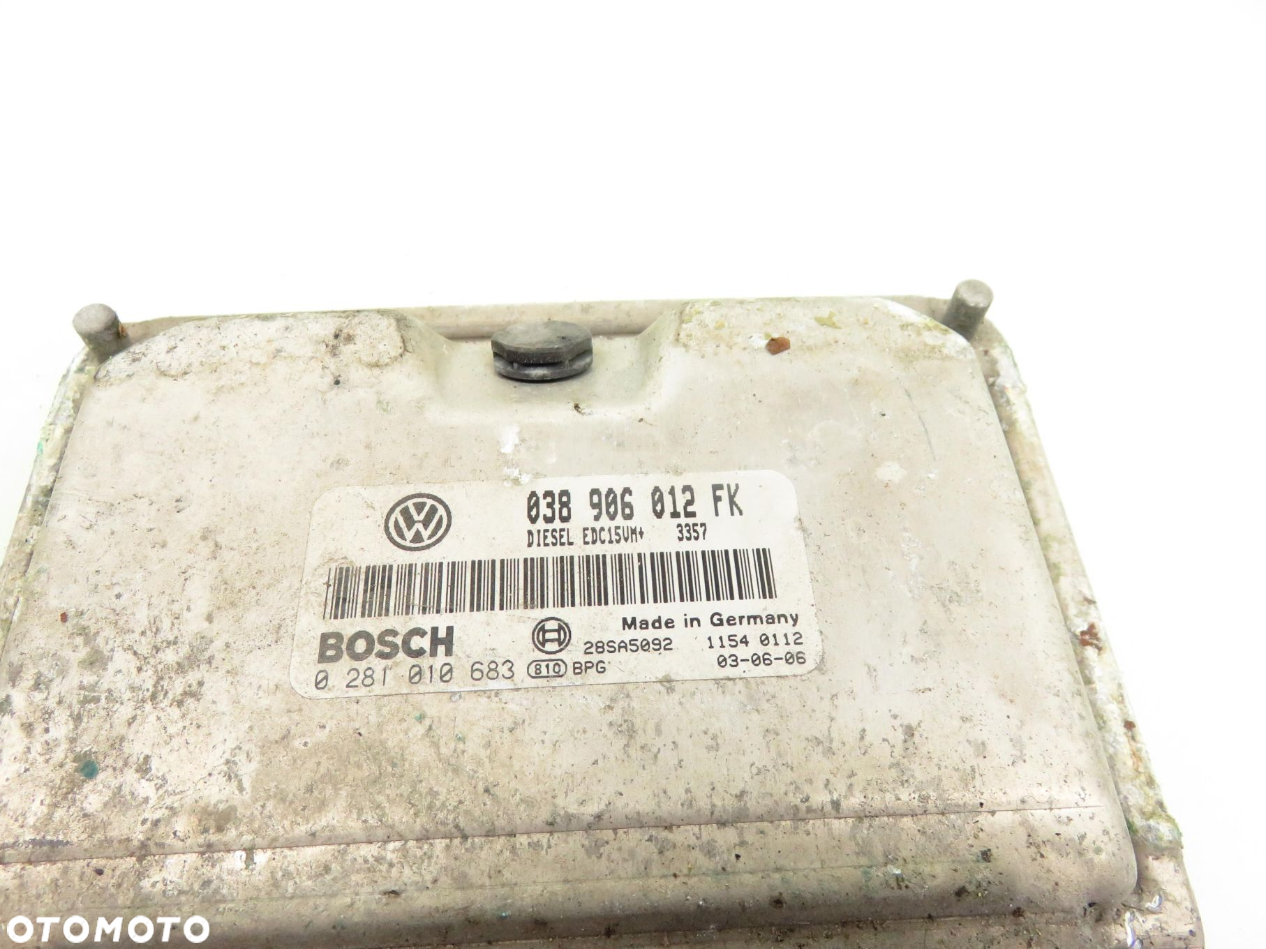 STEROWNIK SEAT LEON I 1.9 TDI 038906012FK - 2