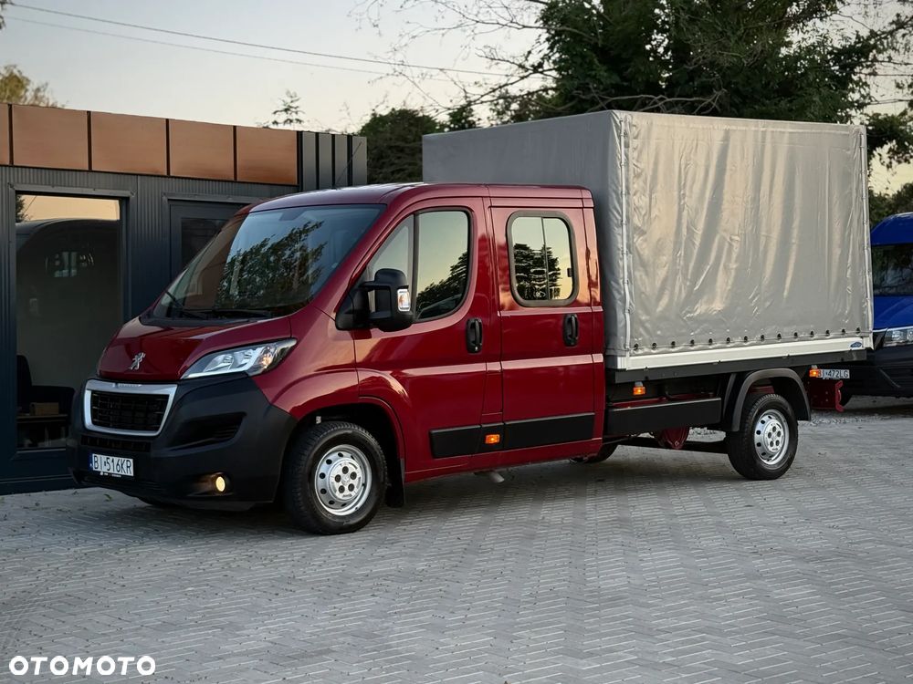 Peugeot Boxer 2.2 HDI /123.914KM PRZEBIEG /  2020 ROK PRODUKCJI / Doka Brygadówka Podwójna Kabina 7-osobowa / Bezwypadkowy / ZAREJESTROWANY W PL - 13