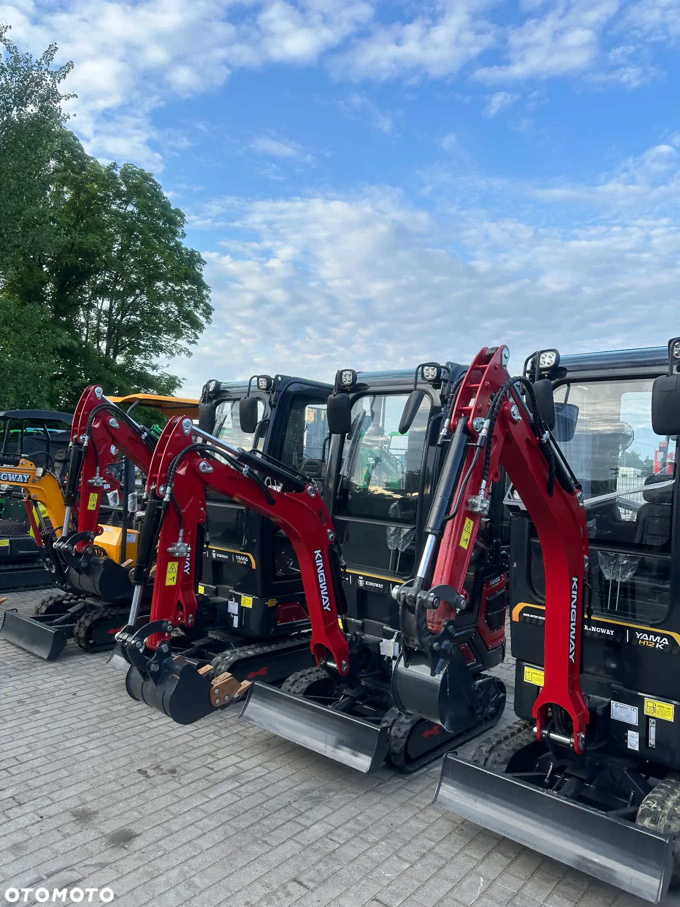 Kingway YAMA H12K Kabina Chłodnica Joistick 1200kg Ramię SKR + 3 łyżki - 26
