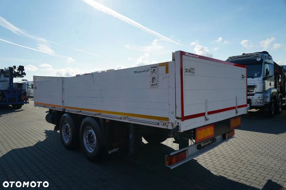 Orten PRZYCZEPA BURTOWA 6,5M / DO BUDOWLANKI / OŚ PODNOSZONA / SAF / - 5