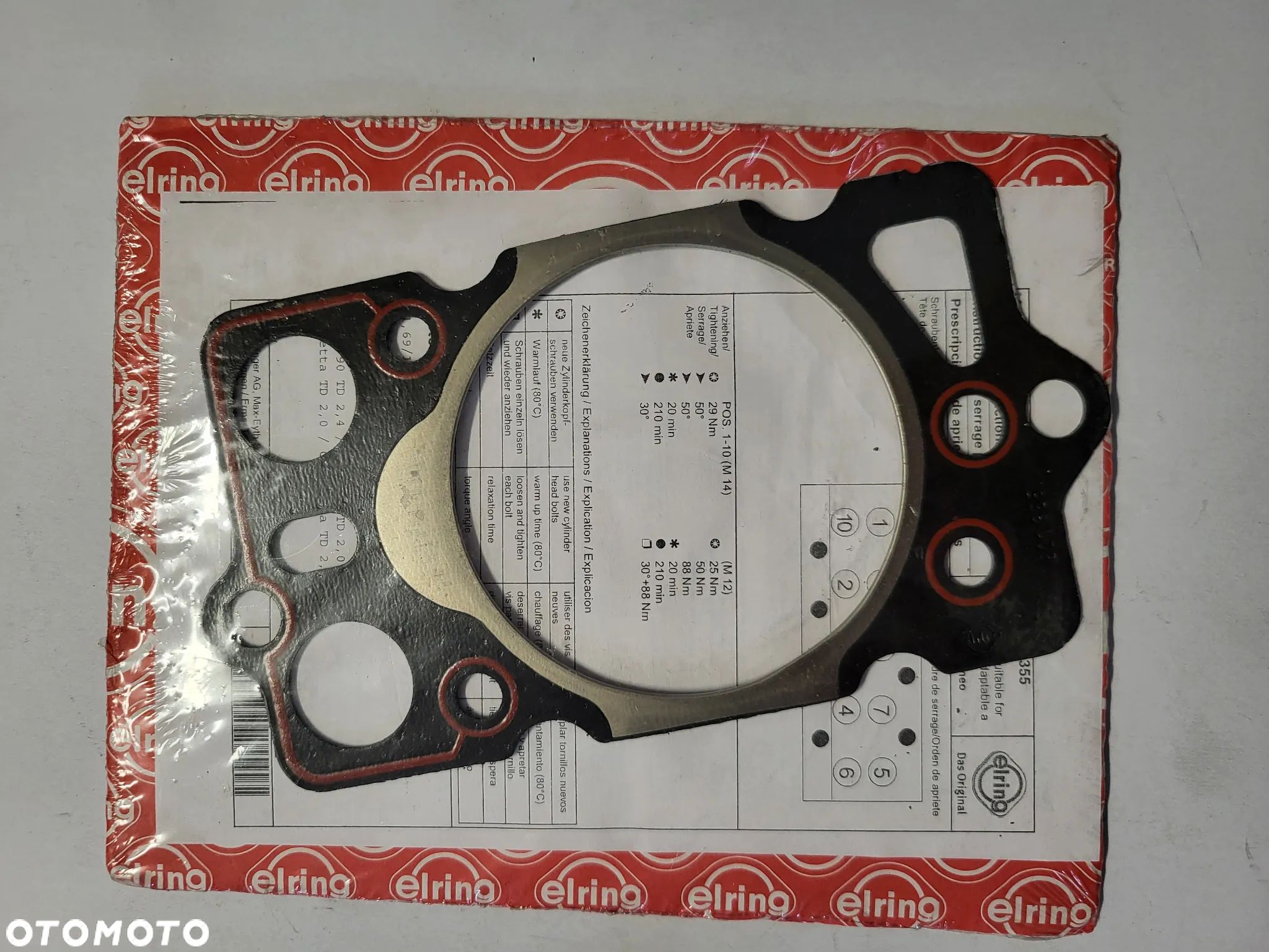 USZCZELKA GŁOWICY ALFA ROMEO (na 1 cylinder) ALFA ROMEO 155, 164, 33, 75, 90; ARO 240-244; CHRYSLER GRAND VOYAGER III, VOYAGER II, VOYAGER III; DODGE CARAVAN, RAM 1.8D-3.1D 05.82-12.06 - 1