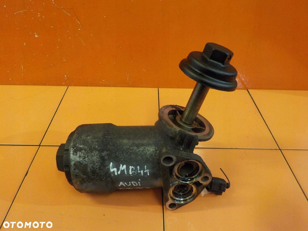 AUDI A3 8P 3.2 VR6 V6 06r 250KM BDB obudowa filtra oleju 022115403QA - 11