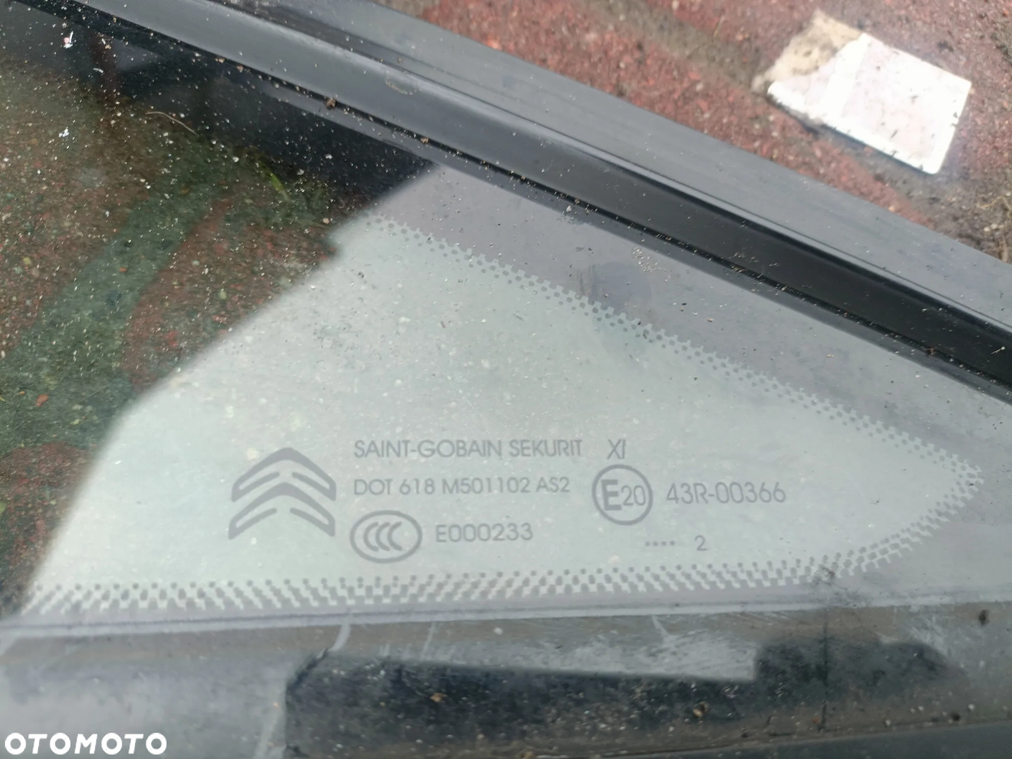 Citroen DS5 szyba karoseryjna przód LEWA!!! - 4