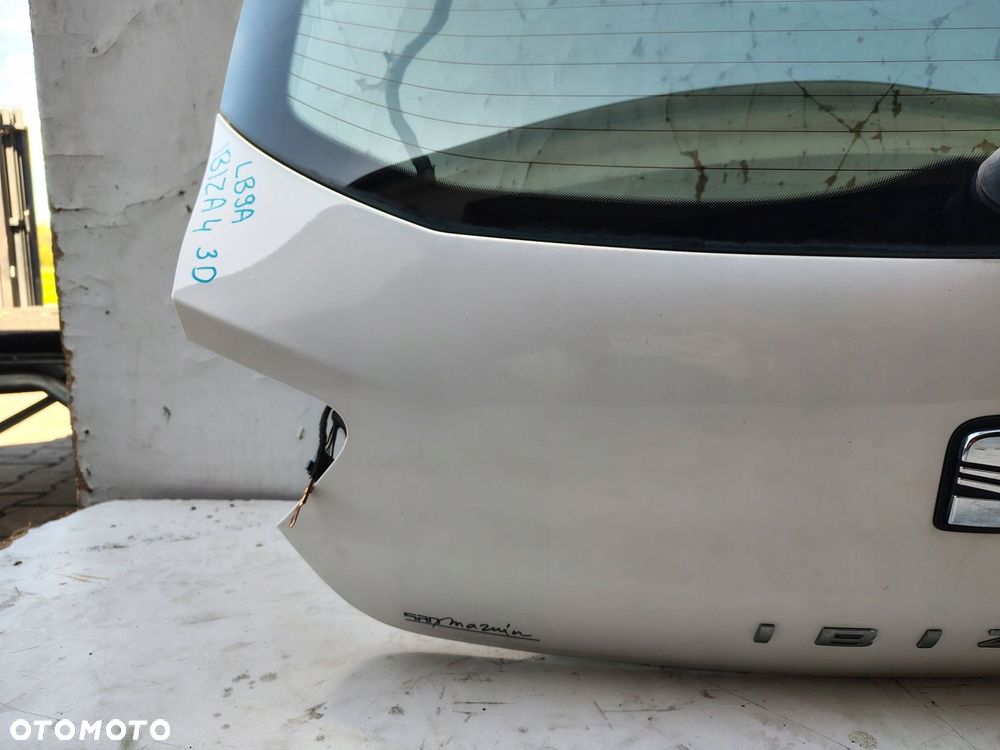 KLAPA BAGAŻNIKA SEAT IBIZA 4 IV 6J HB 3D LB9A - 2