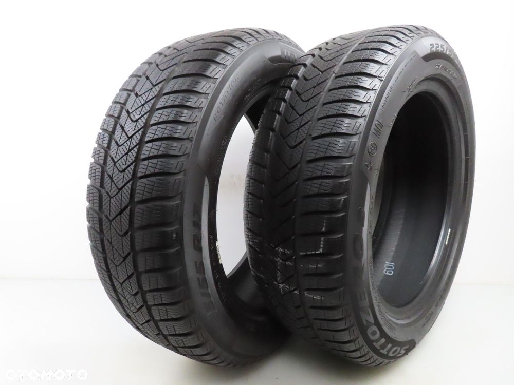 2x 225/55R17 OPONY ZIMOWE Pirelli SottoZero 3 Winter 97H Run Flat MOE *-BMW - 1