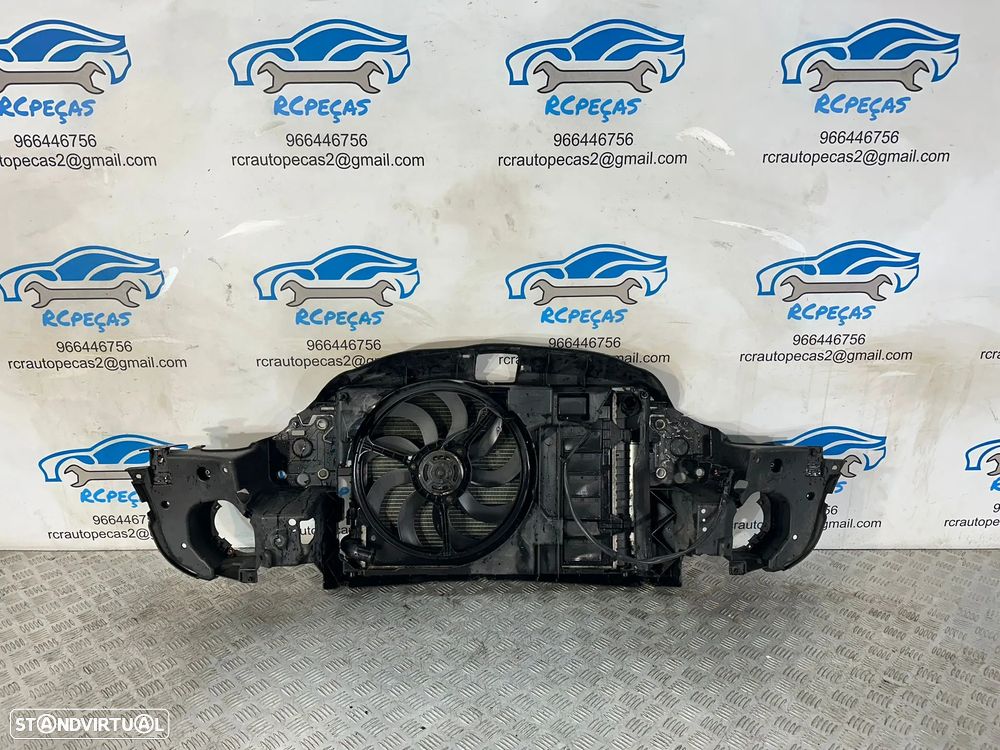 Conjunto Frente Fibra Radiadores Agua AC Ar Condicionado Mini Cooper S One R50 R52 R53 2000 - 2006 - 3