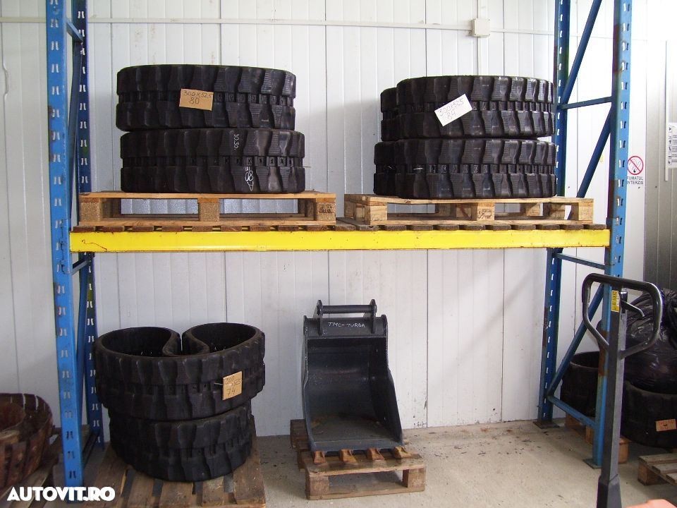 Senile cauciuc miniexcavatoare - 4
