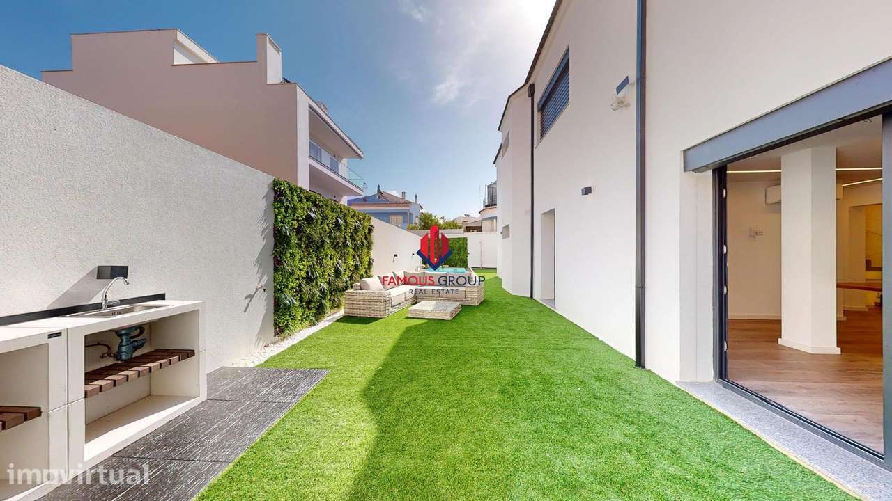 Moradia T4 com piscina e 4 suítes, 3 com closet - Grande imagem: 2/35