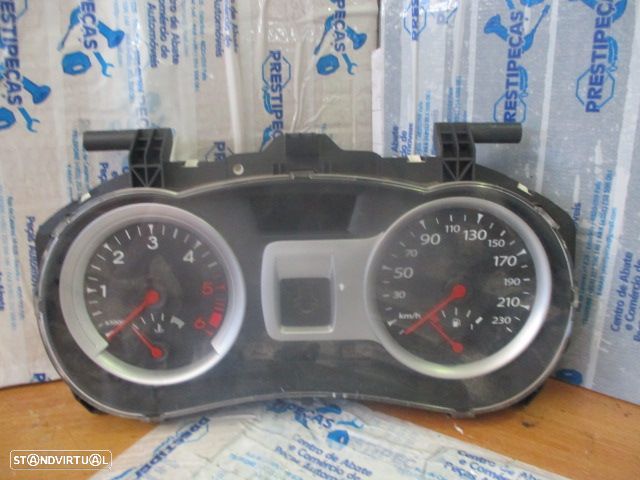 Quadrante 8200821001D RENAULT CLIO 3 2010 1.5Dci KM/H DIGITAL RENAULT CLIO 3 2009 1.5 DCI 70CV 5P BRANCO KM/H  DIGITAL - 1