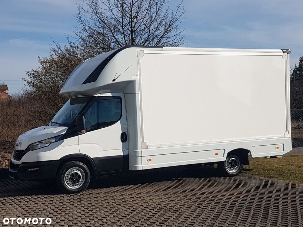 Iveco DAILY KONTENER NISKOPODŁOGOWY 4,43x2,23x2,42 SKLEP FOODTRUCK BAR KLIMA KONIOWÓZ KAMPER - 2