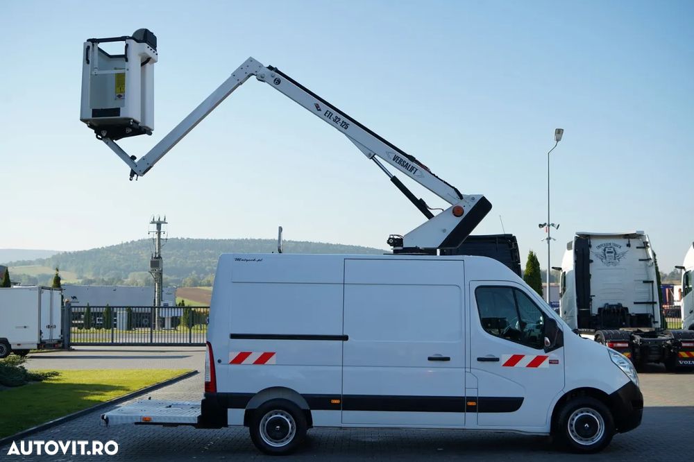Renault MASTER / ELEVATOR BASIC - 10,5 m / TABLĂ + ELEVATOR / - 7