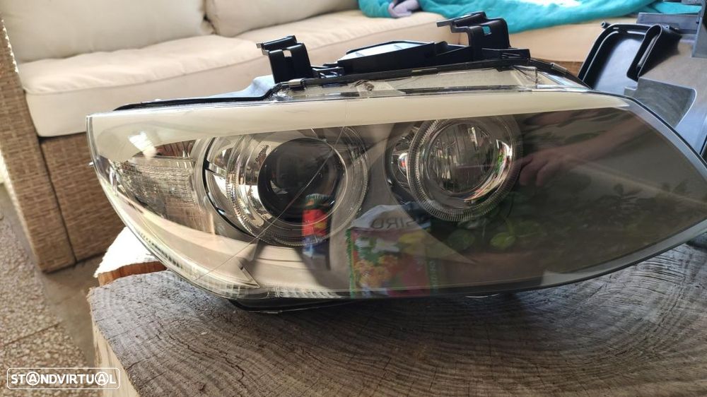 conjunto de faróis bi-xenon Direcionais BMW E92 facelift - 2