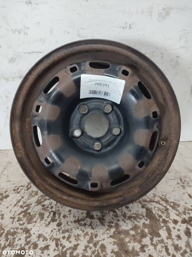 FELGA STALOWA 14 5X100 6J 57,1 43 - 50.00 PLN - - 1