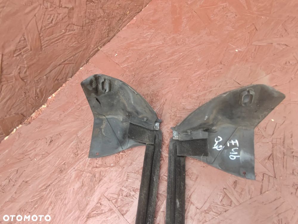 BMW E46 COUPE ORYGINALNA USZCZELKA DRZWI GÓRNA SZYBY WEWNĘTRZNA LEWA / PRAWA W DOBRYM STANIE O NR. 51 32 8 194 731 / 51 32 8 194 732 OEM - 13