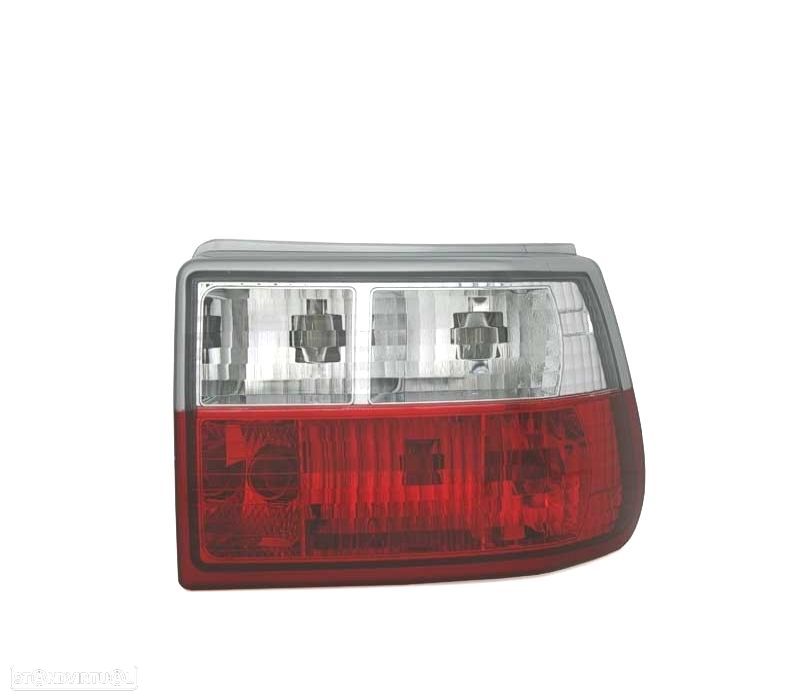 FAROLINS TRASEIROS PARA OPEL ASTRA F 91-98 VERMELHO BRANCO - 3
