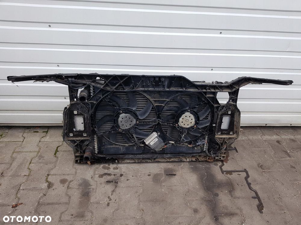 AUDI A4 B8 LIFT 11-15r 2.0 TDI PAS PRZEDNI CHŁODNICE WENTYLATORY MANUAL - 3