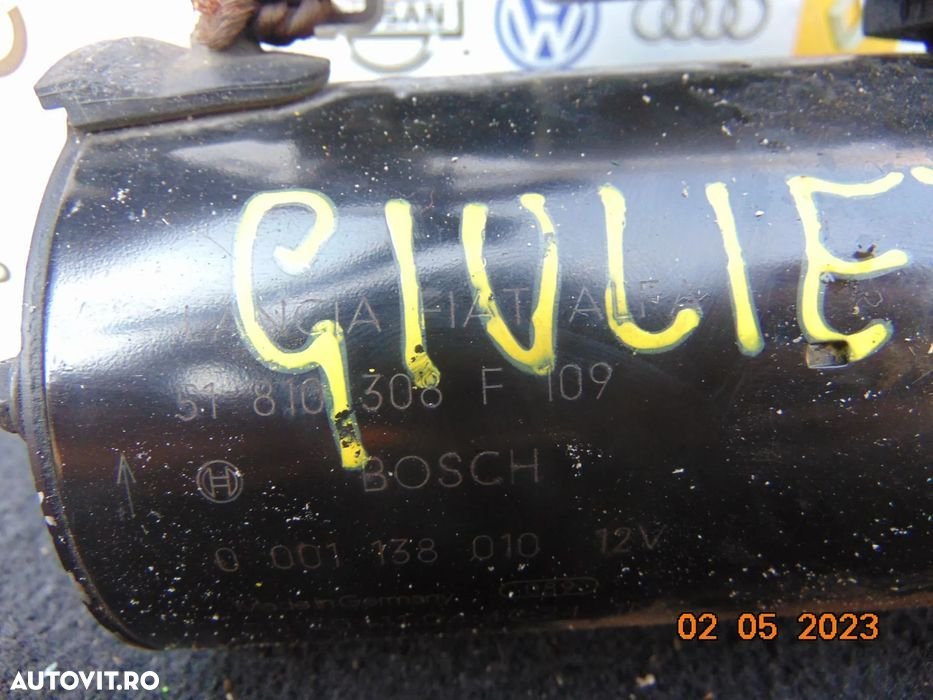 Electromotor Fiat 1.6 diesel doblo giulietta 1.6 Tipo idea bravo alfa - 3