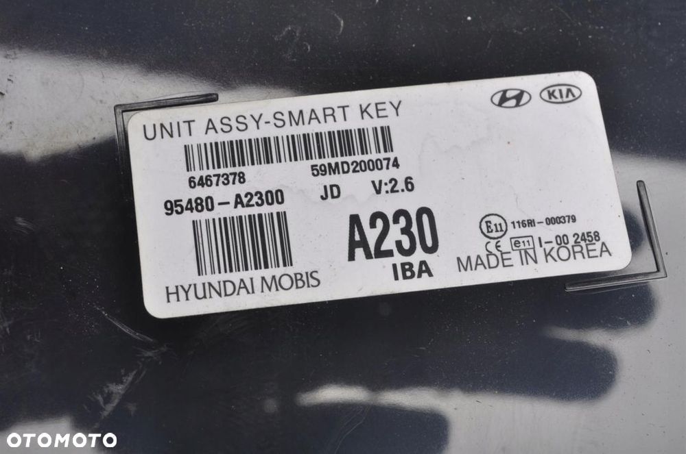 KIA PRO CEED II MODUŁ SMART KEY 95480-A2300 - 4