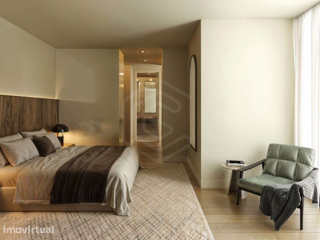 Apartamento T1 em Empreendimento de Arquitetura Sofisticada em Mato... - Grande imagem: 2/23