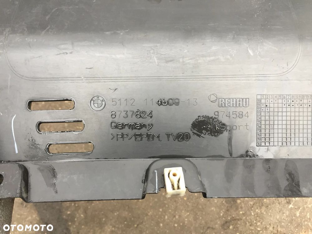 Ślizg dokładka ZDERZAK TYŁ - BMW iX - 5112 114609 - 6