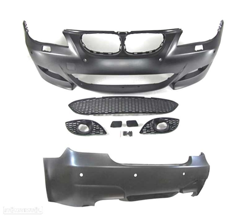 KIT PARA-CHOQUES BMW E60 03-07 COM PDC LOOK M5 - 3