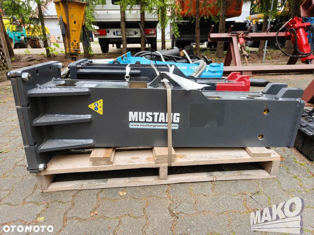 Nowy nieużywany! Młot hydrauliczny Mustang HM1002 550kg do koparki - 4