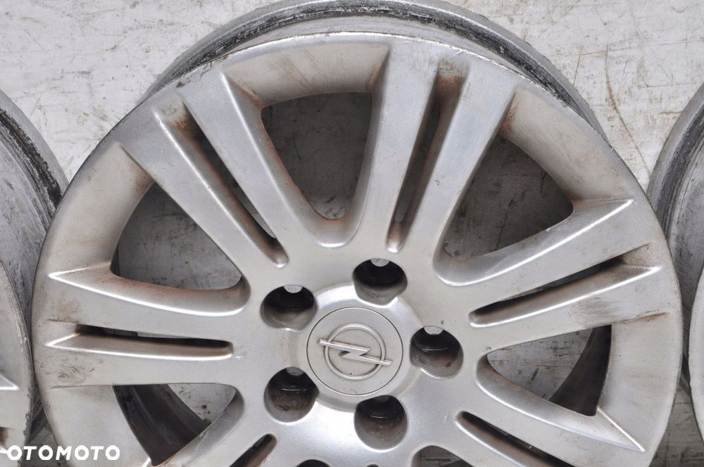 OPEL ZAFIRA MERIVA ASTRA CORSA FELGI ALUMINIOWE R16" 6.5J 5X110 ET39 0P026 - 9