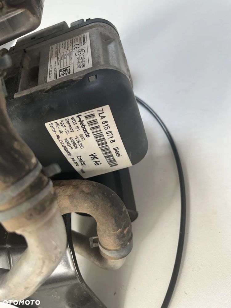 WEBASTO OGRZEWANIE POSTOJOWE 7LA815071B VW TRANSPORTER T6 T6.1 2.0 TDI 21R - 6