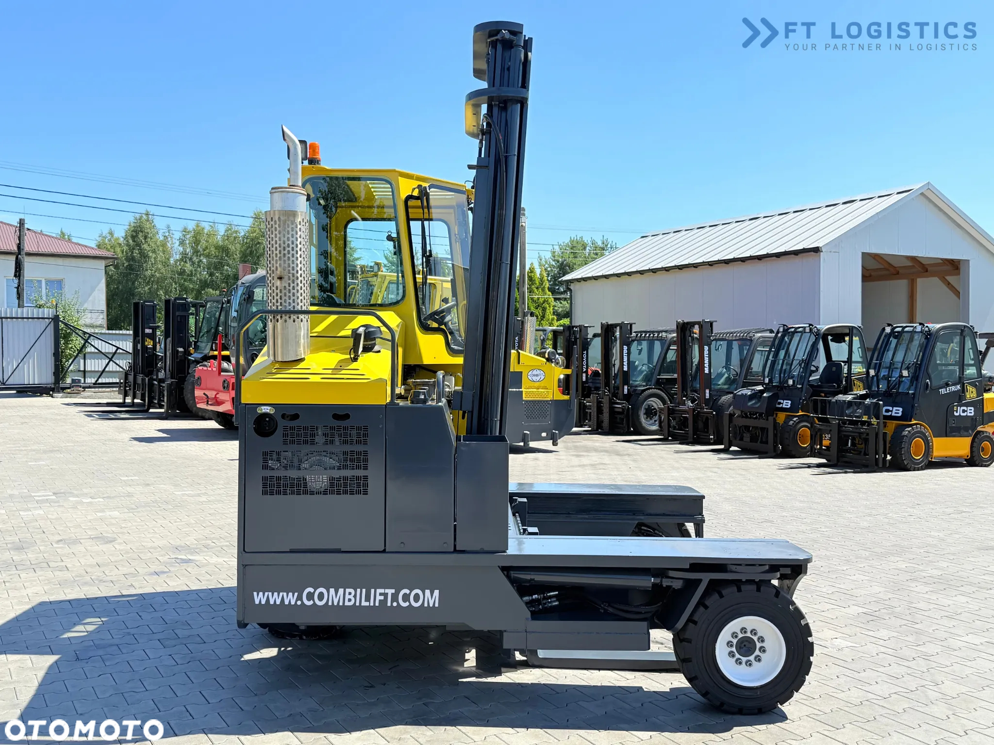 Combilift C5000XL / GAS / DUPLEX / 4500MM / WOLNY SKOK / PRZESUW WIDEŁ / POZYCJONER / KABINA XL / NOWE OPONY - 7