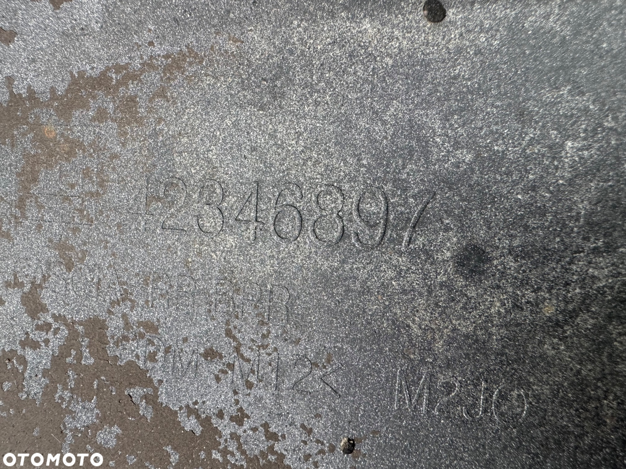 ZDERZAK TYŁ TYLNI OPEL KARL 14+ 42346897 ORYGINAŁ - 11