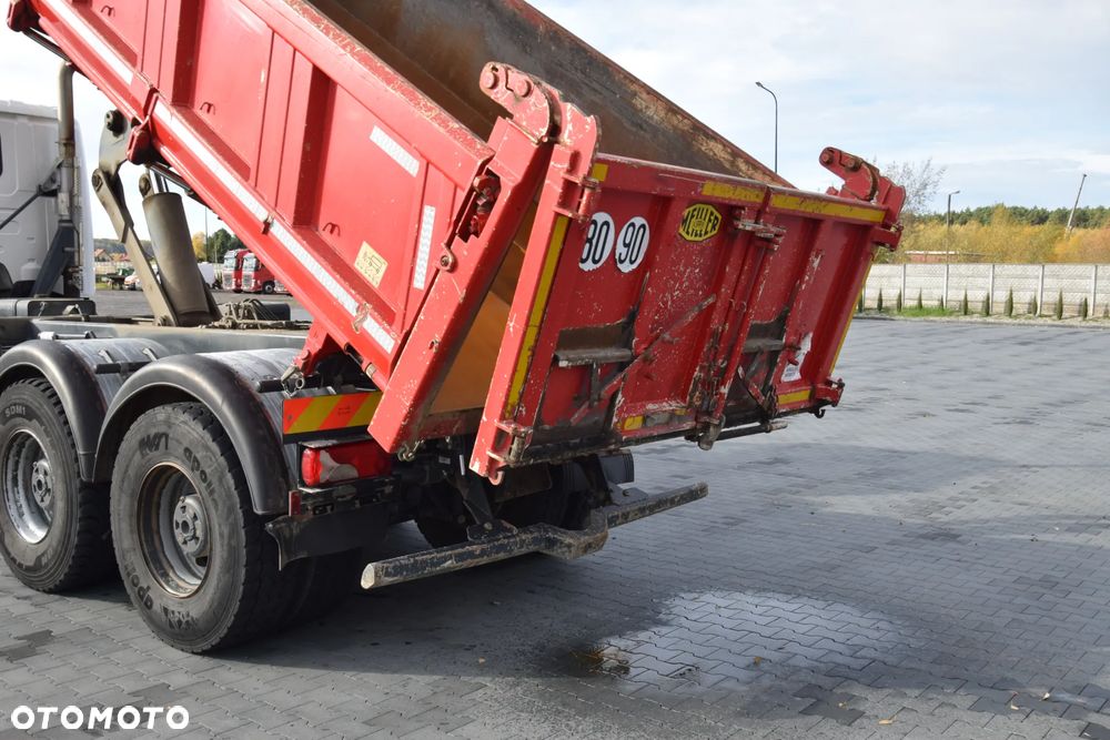 Scania G410 / 8x4 / EURO 6 / WYWROTKA / MELLER KIPPER / HYDROBURTA / AUTOMAT / 2016 / SERWISOWANY / SPROWADZONY - 13