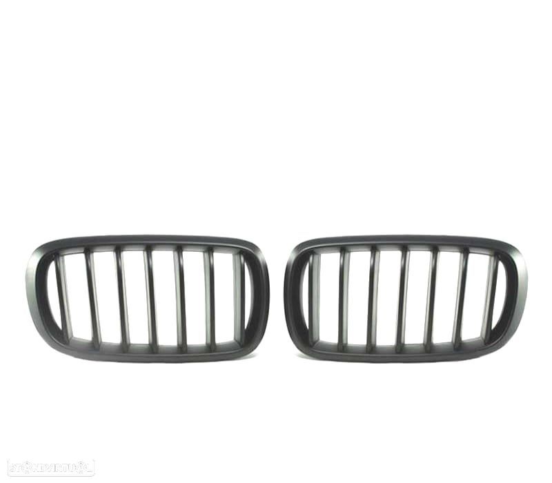GRELAS FRONTAL BMW X6 F16 14- PRETO FOSCO LOOK M PERFORMANCE - 2