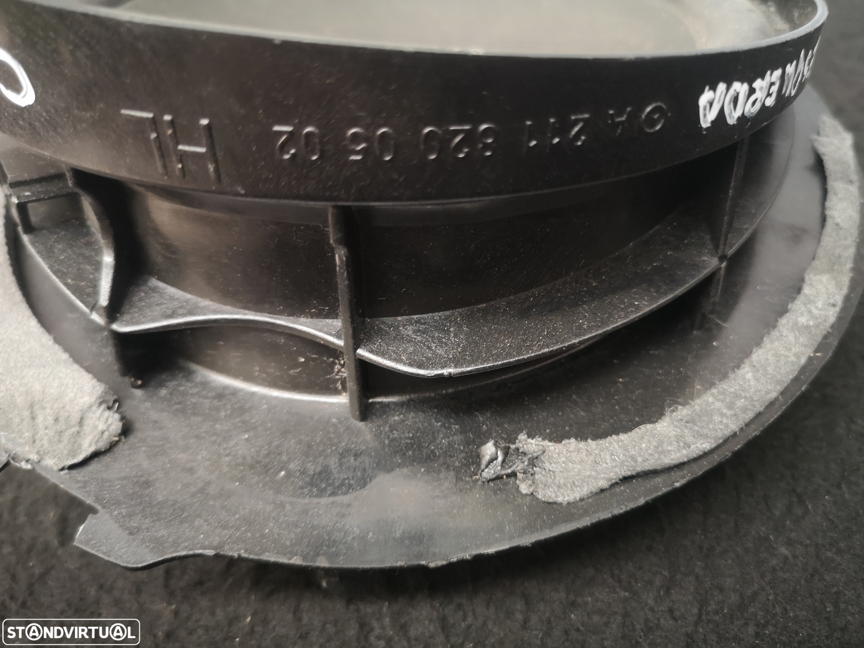 Coluna de som traseira esquerda Mercedes W211 class E 2003-2009 ORIGINAIS! - 4