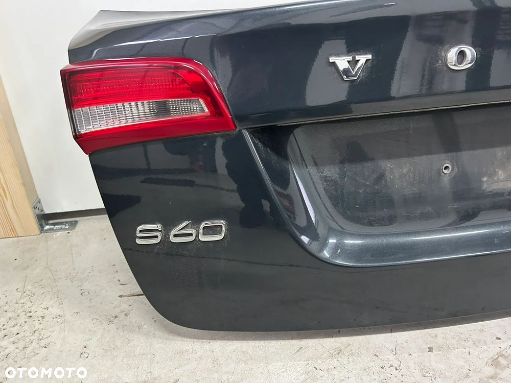 Volvo S60 II lift klapa bagażnika tył tylna kompletna 2010-2018 kolor 492 - 2