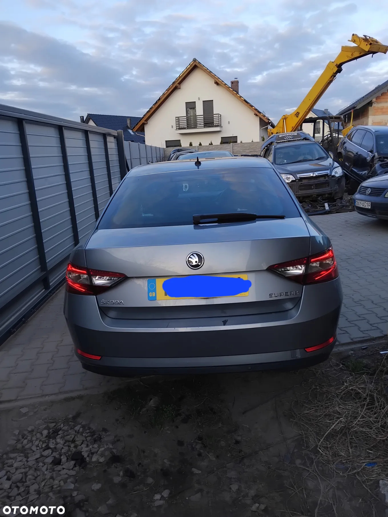 Skoda SuperB 3 Maska zderzak błotnik LF7M pas.kpl. - 8