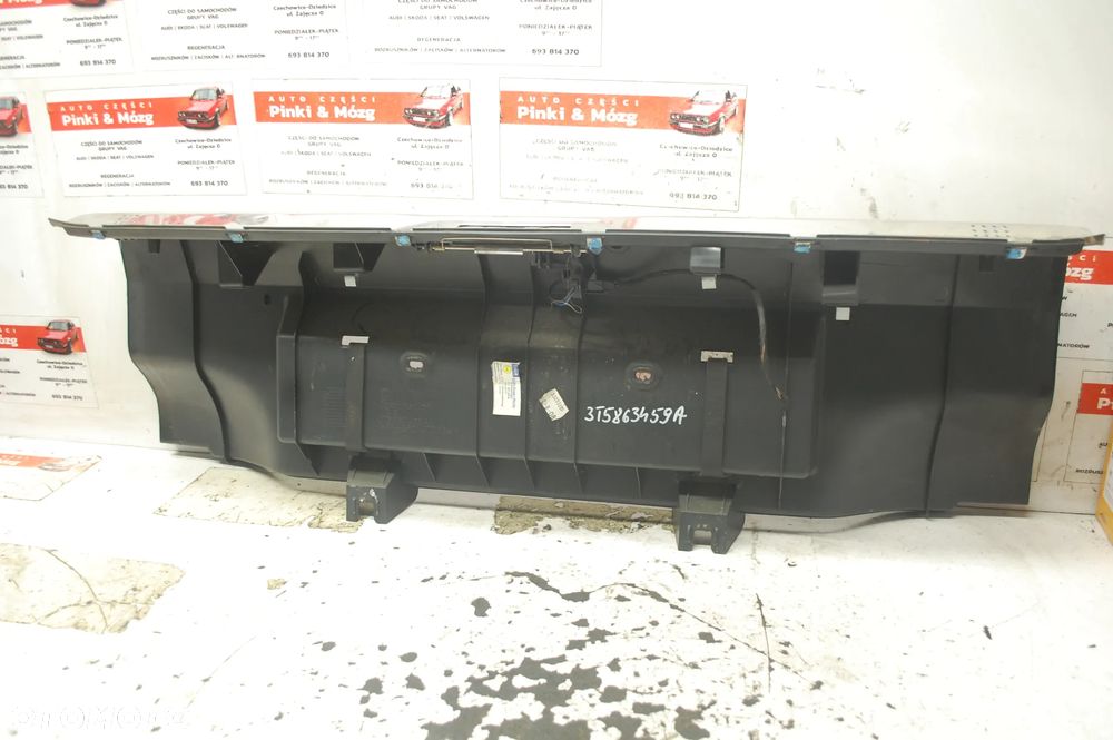 OSŁONA PASA TYLNIEGO TYŁ 3T0863459A SKODA SUPERB II SEDAN - 3