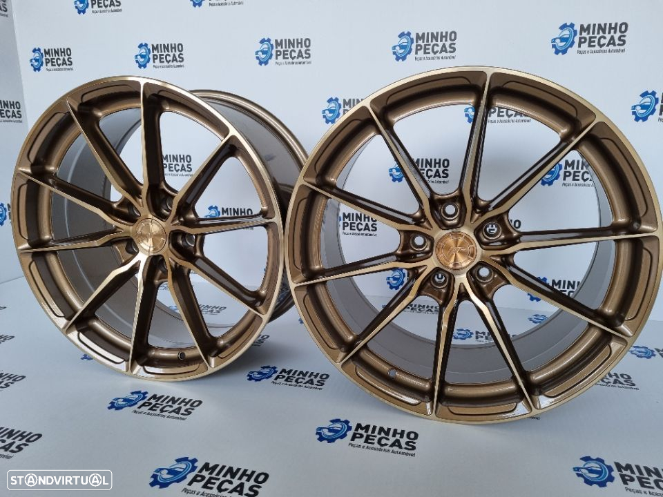 Jantes Japan Racing (JR37) em 17 (5x100) Bronze - 3