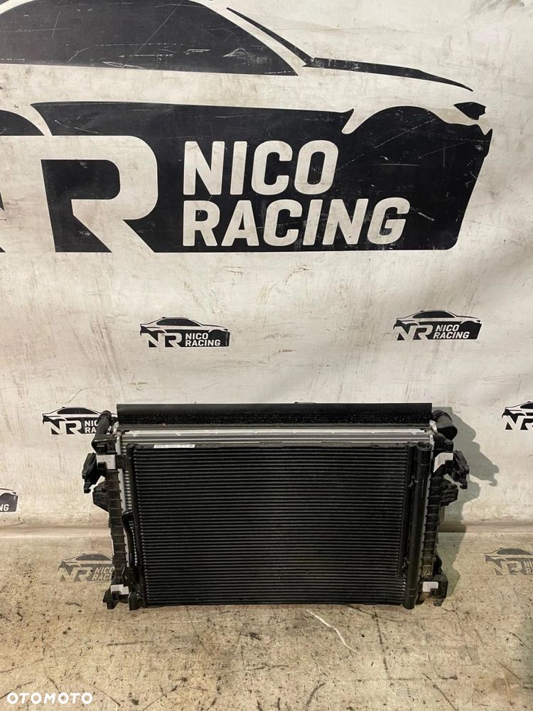 KOMPLET CHŁODNIC VOLKSWAGEN SKODA SEAT AUDI Q2 GOLF A3 BENZYNA - 1