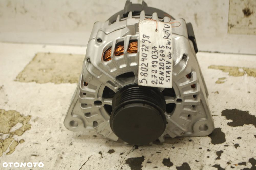ALTERNATOR REGENEROWANY VALEO 200A 5802407298 IVECO DAILY 2.3 FIAT CITROEN PEUGEOT 2721903A - 1